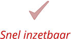 Snel inzetbaar